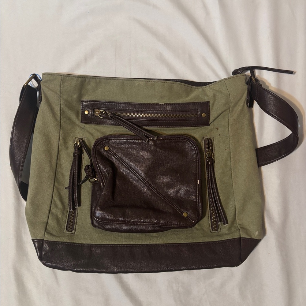 Olive and Brown Bag